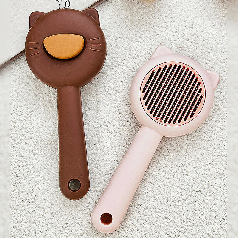 PurriSwipe - Self-Cleaning Cat Comb